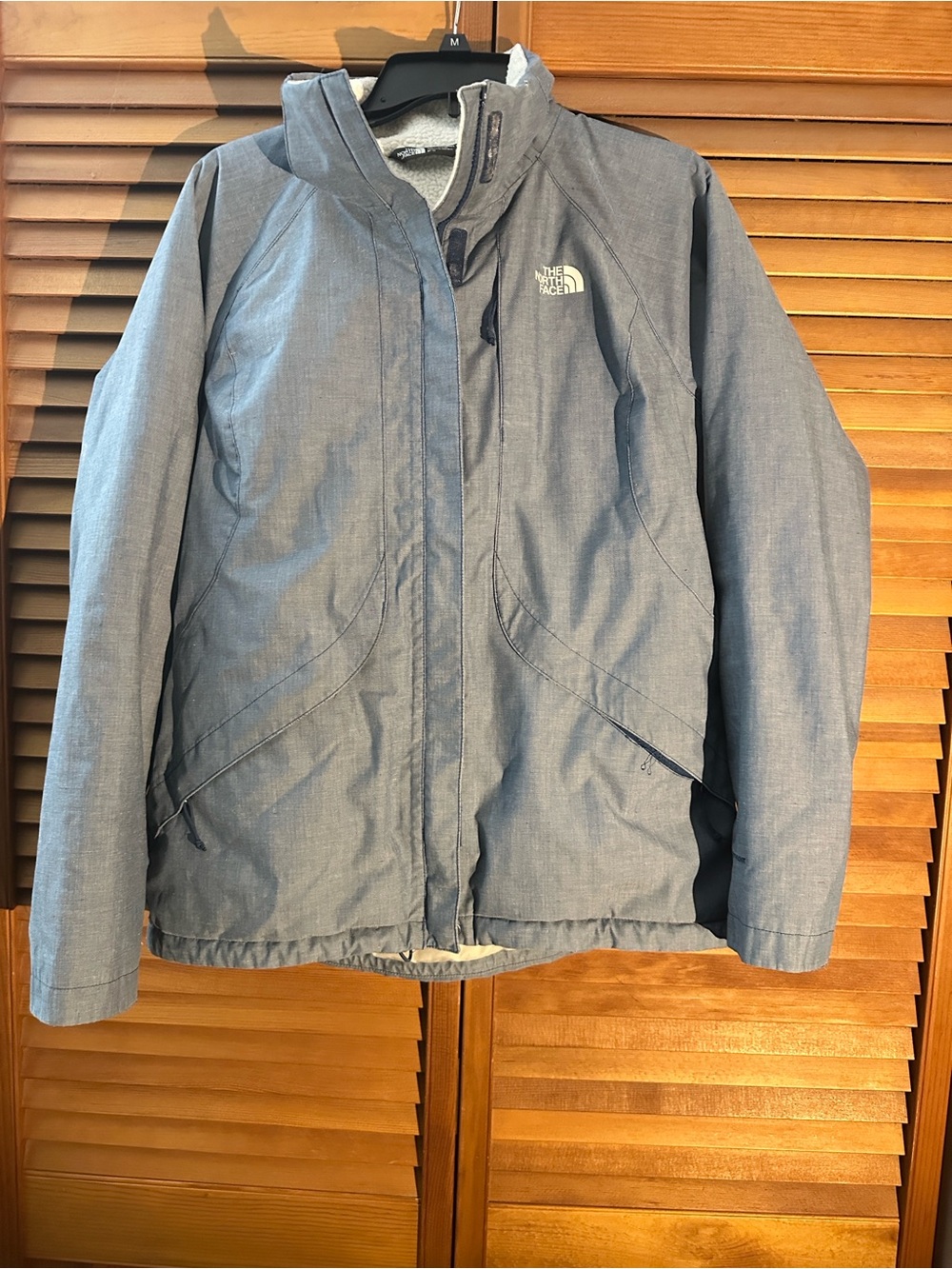 The North Face Inlux Insulated DryVent Hooded Jacket - Light Blue, Womens